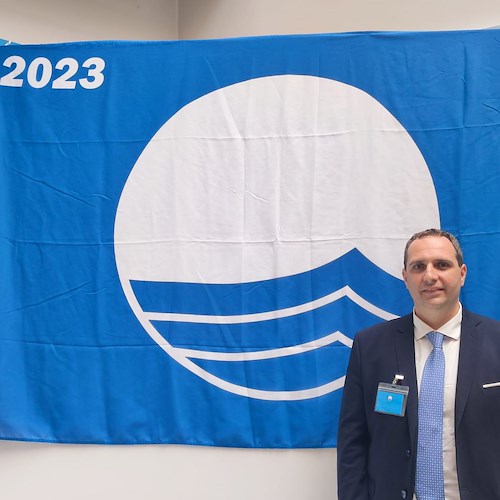Sorrento conferma la Bandiera Blu, Di Prisco: «Non è un traguardo ma uno stimolo per fare meglio»