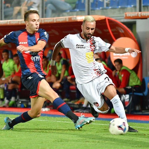 Sorrento di nuovo sconfitto: il Crotone vince 1-0