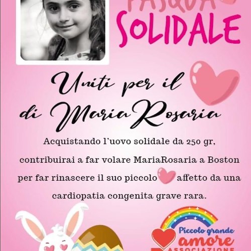 Sorrento in aiuto di Maria Rosaria, raccolta fondi per la bimba di 8 anni affetta da grave cardiopatia