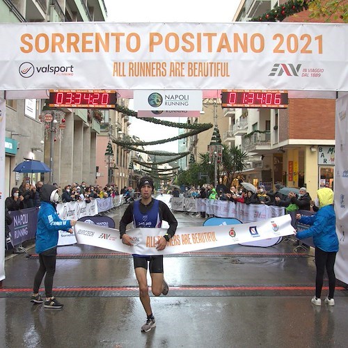 Sorrento Positano: vince Luca Gargiulo, tripletta e record per Noora Honkala