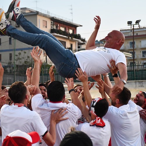 Sorrento promosso in serie C dopo nove anni di assenza: battuto 3-0 l’Angri