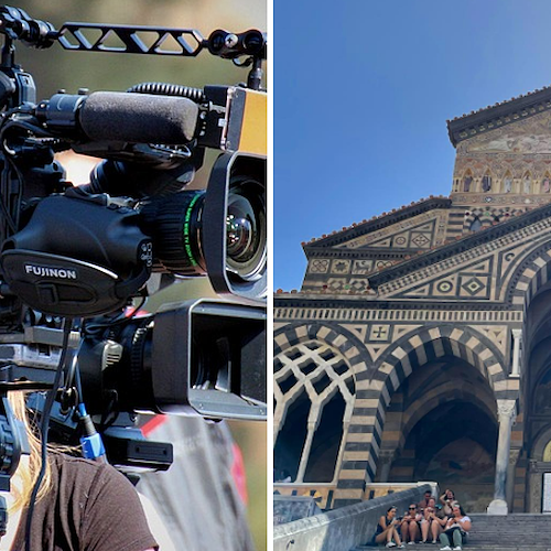 “Sotto la luna di Amalfi”, Netflix sceglie la Costiera Amalfitana per le riprese del suo nuovo film 