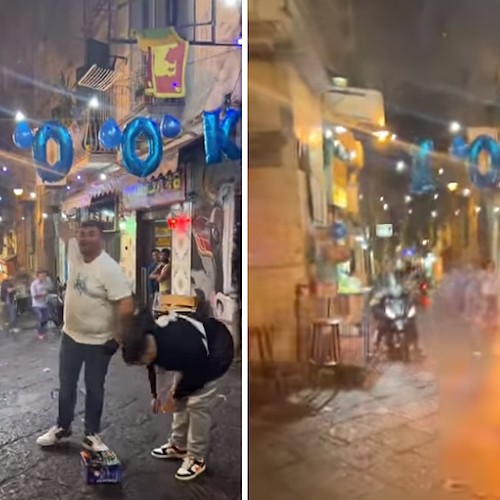 Spara abusivamente fuochi d'artificio per festeggiare 100mila followers su TikTok: accade a Napoli