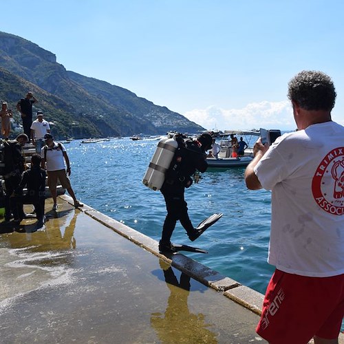 "Spiagge e fondali puliti": successo a Positano per la manifestazione ambientalista, i riconoscimenti dal Sindaco De Lucia /Foto Gallery