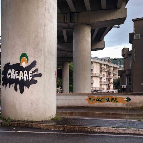 Street Art Adv: a Salerno il primo murales anti smog contro la violenza