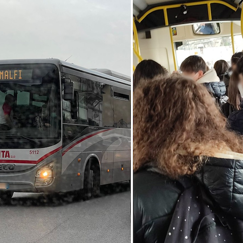 Tagli al trasporto scolastico in Costa d'Amalfi: studenti del "Marini-Gioia" avviano petizione per chiedere potenziamento 