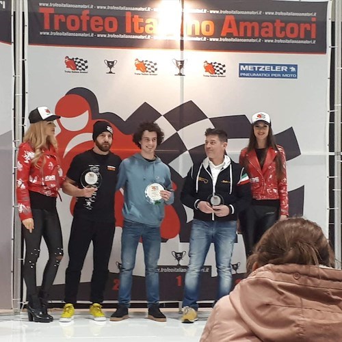 Team Skizzobike di Agerola, Nicola Coccia premiato al Moto Bike Expo 2019