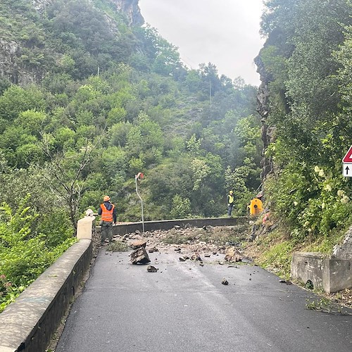 Terminati lavori di bonifica al costone: riapre la strada Ravello-Castiglione dopo il tragico incidente 
