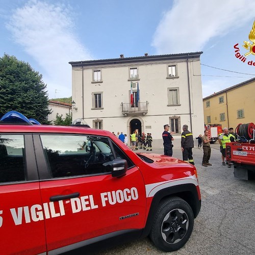 Terremoto tra Toscana e Romagna<br />&copy; Vigili del fuoco