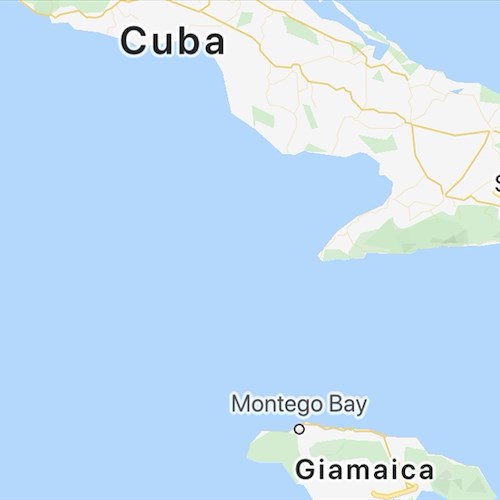 Terremoto sottomarino tra Cuba e Giamaica, preoccupazione tsunami 