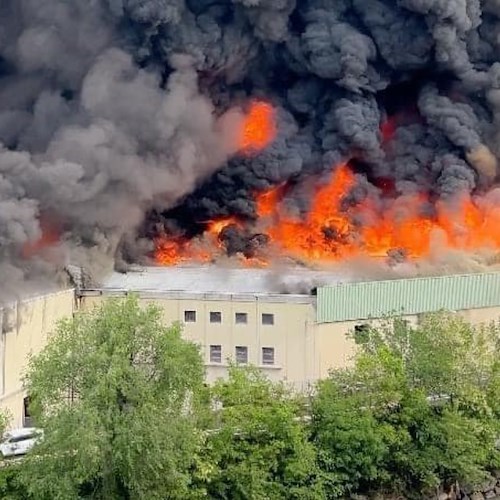 Incendio a Bolzano<br />&copy; Soccorritori Italiani