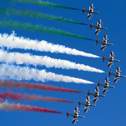 Frecce Tricolori<br />&copy; Foto di emanuele da Pixabay