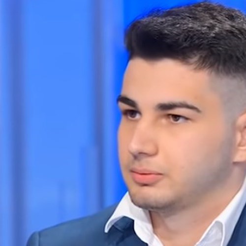 Alex Pompa<br />&copy; Rai 1, Porta a Porta