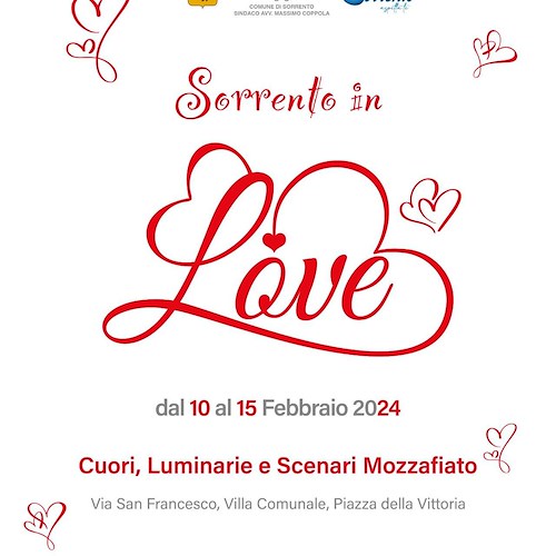 Torna "Sorrento in love": cuori, luminarie e scenari mozzafiato <br />&copy; Comune di Sorrento