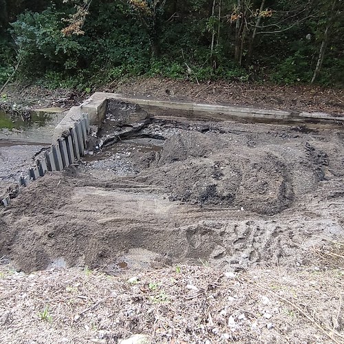Torrente Dragone, briglie ostruite da fango e detriti. Dalla Regione 97mila euro per la pulizia