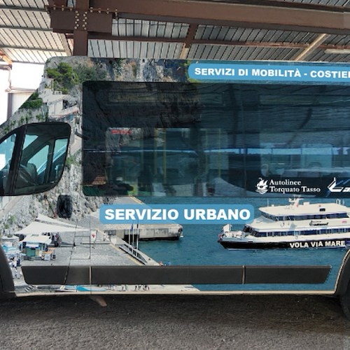 Traffico, da Alicost e Autolinee Tasso bus più piccoli per la Costiera Amalfitana