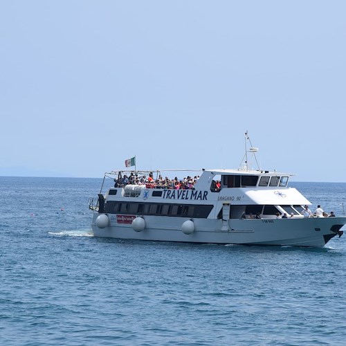 Travelmar, dal 15 luglio al via collegamenti marittimi serali Salerno-Positano e ritorno 