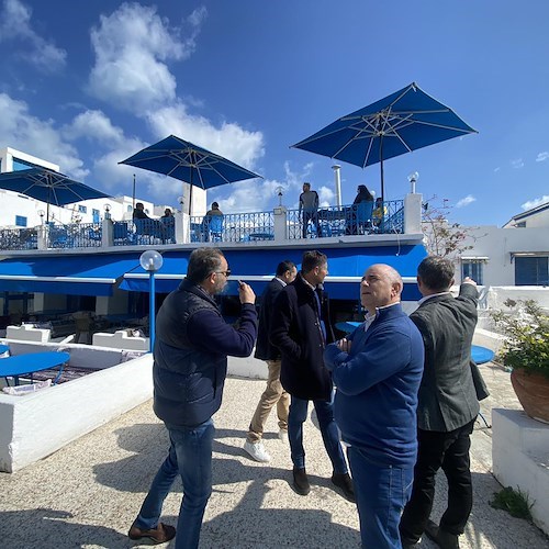 Tunisia, delegazione del Comune di Positano a Sidi Bou Said per scambio culturale e commerciale