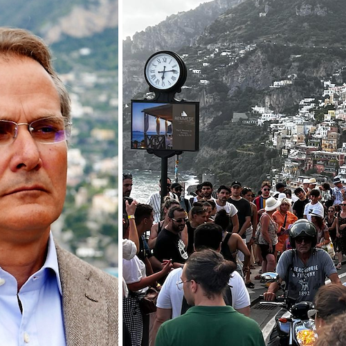 Turismo a Positano, Vito Cinque a "Repubblica": «L'equilibrio è saltato, stiamo distruggendo la Città Verticale»