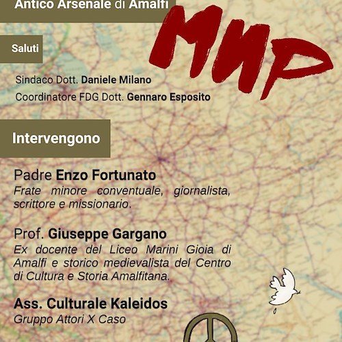 Un convegno culturale sul conflitto Ucraina-Russia, 18 marzo l'iniziativa del Forum dei Giovani di Amalfi 