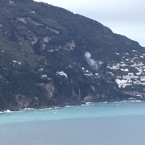 Un forte boato ha creato apprensione tra Praiano e Positano