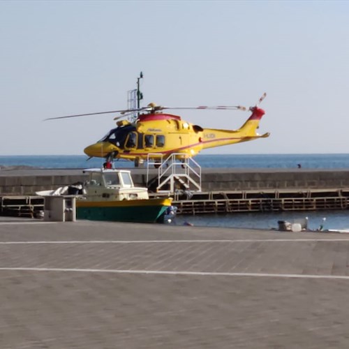 Un uomo salvato all'ospedale Costa d’Amalfi di Castiglione grazie all'intervento dell'eliambulanza