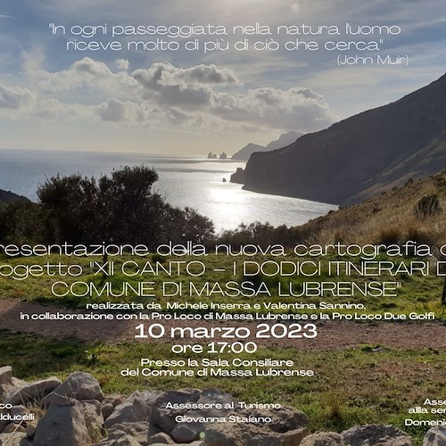 Una nuova cartografia per incentivare il trekking a Massa Lubrense