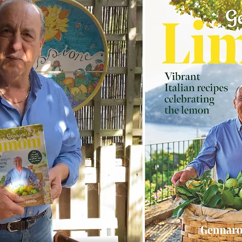È uscito "Limoni", il nuovo libro di Gennaro Contaldo realizzato tra Minori e Positano