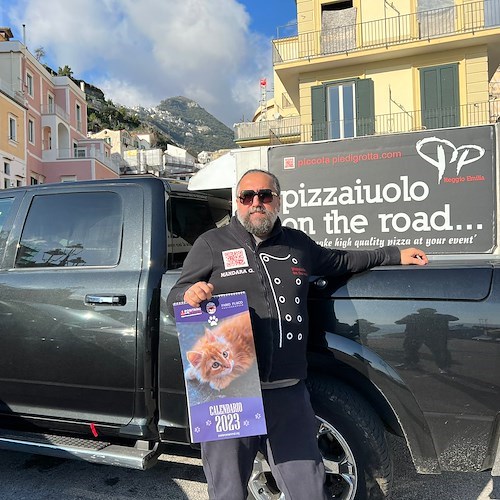 Vacanze di Natale in Costiera Amalfitana per Giovanni Mandara, Pizzaiuolo on the road /foto