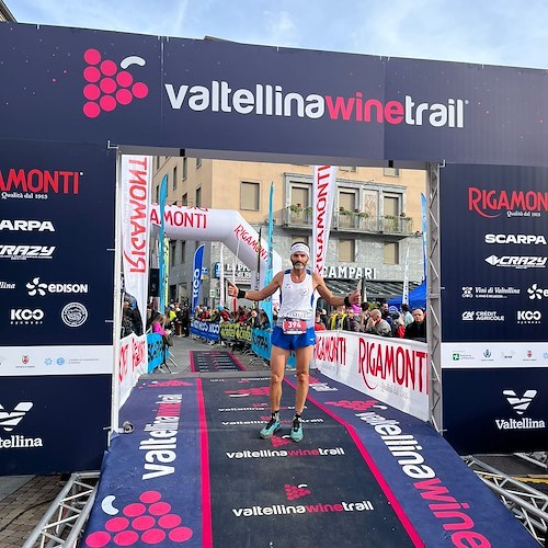 Valtellina Wine Trail, dalla Costiera Amalfitana una delegazione di atleti con il nostro Fabio Fusco /foto