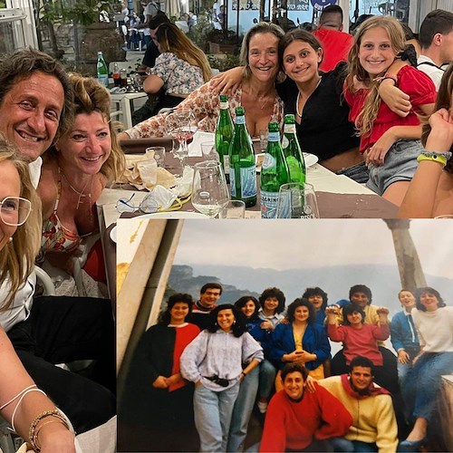 VB Istituto Tecnico per il turismo Flavio Gioia di Amalfi, 35 anni dopo la reunion da Sal De Riso