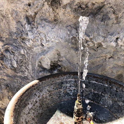 Venerdì 4 giugno sospensione idrica in alcune zone di Positano per lavori di manutenzione 