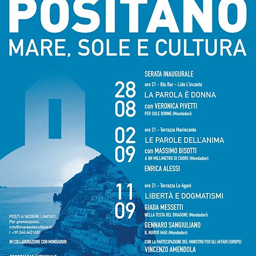 Veronica Pivetti a Positano inaugura la kermesse Mare, Sole e Cultura con “Per sole donne”