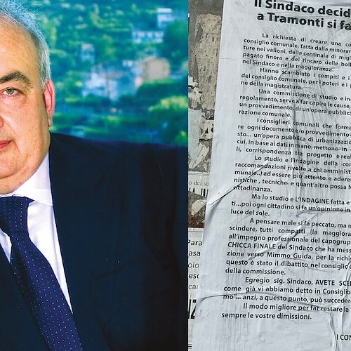 Vicenda collettore fognario a Tramonti, l'opposizione rivela: «Il Sindaco decide che la politica si farà in tribunale»