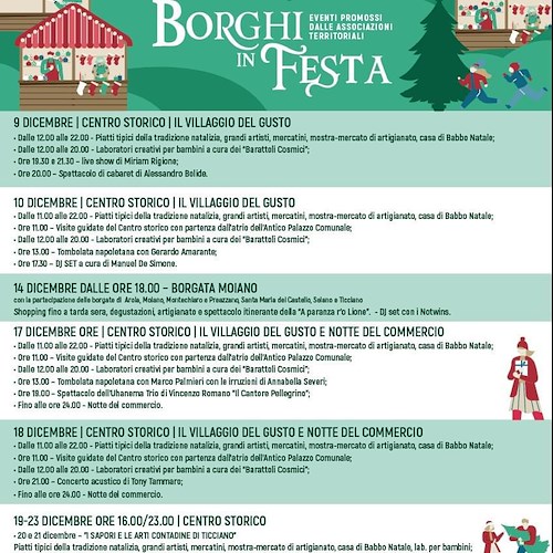 Vico Equense, la magia del Natale in mostra con la rassegna "Borghi in Festa"<br />&copy;