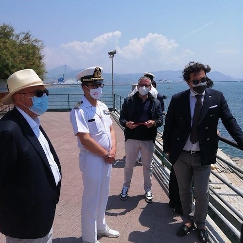 Vietri sul Mare, stamani sopralluogo del Prefetto per verificare lo stato di salute dei Due Fratelli