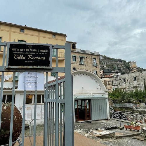 «Villa Romana di Minori in condizioni di degrado», Sindaco Reale chiede intervento del Ministro Franceschini