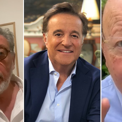 «Vittorio Sgarbi è il numero uno», «Non fate Casini»: così Boldi, De Sica e Castellitto fanno il tifo per il critico d'arte 