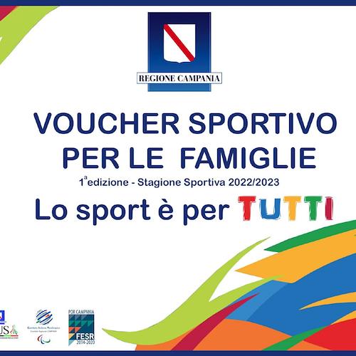 Voucher sportivo, dalla Regione Campania 400 euro a famiglia: come ottenerlo 