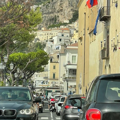 Traffico in Costiera Amalfitana