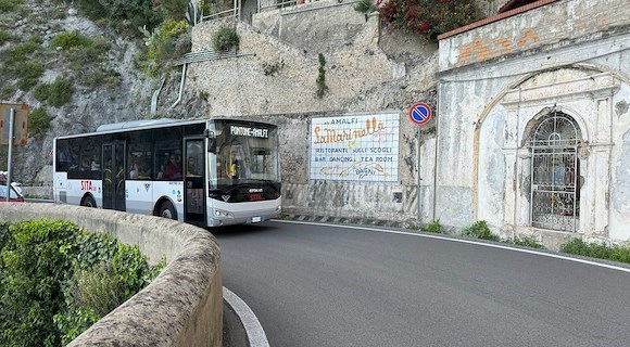 “Giro di Campania U23 - Coppa Zinzi”: in Costa d'Amalfi chiusure stradali e corse Sita Sud sospese dalle 14 alle 18