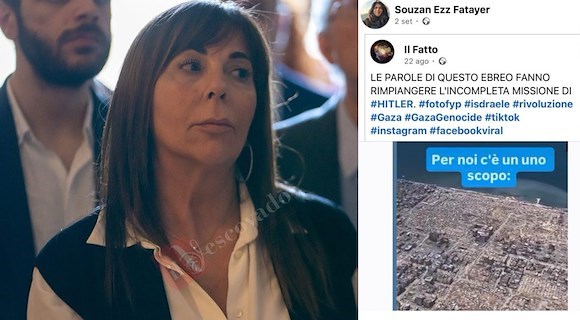 Post antisemiti, Vietri (FdI): "Alleanza Verdi e Sinistra e Fico chiariscano posizione su candidata Fatayer"