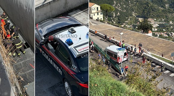 Ravello, recuperato il corpo di Fabio Celella 