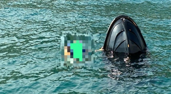 Salvato un uomo a bordo di un acquascooter in affondamento a Vietri sul Mare