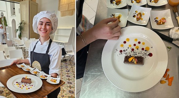 Tra Cioccolato e Albicocche del Vesuvio: il dolce di maturità della positanese Michela Apuzzo