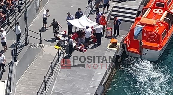 Tragedia ad Amalfi: turista muore dopo essere sbarcato sul Molo Pennello