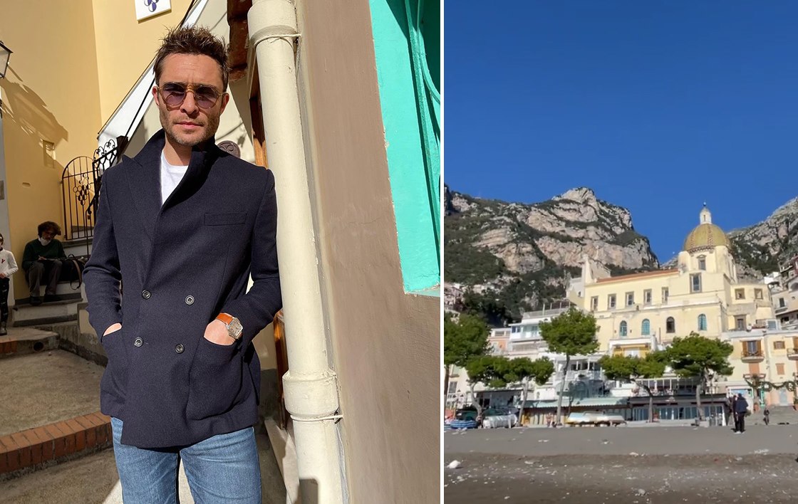 Positano News – Nochevieja en Positano por Ed Westwick / Fotos / Videos